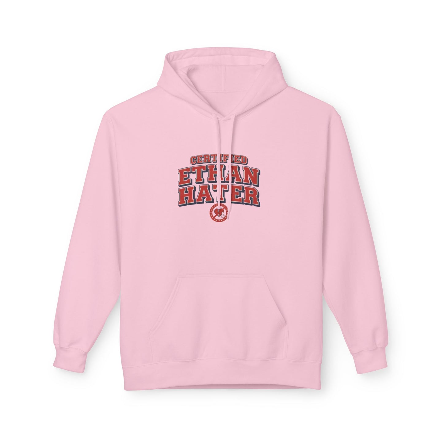 Hoodie - "Certified Ethan Hater" Vintage-Style Graphic Hoodie